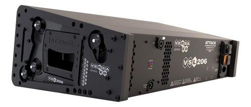 Caixa Line Array Attack Versa Red Vsl 206 2x6 + 1dr C/ Cor Preto 100/240v