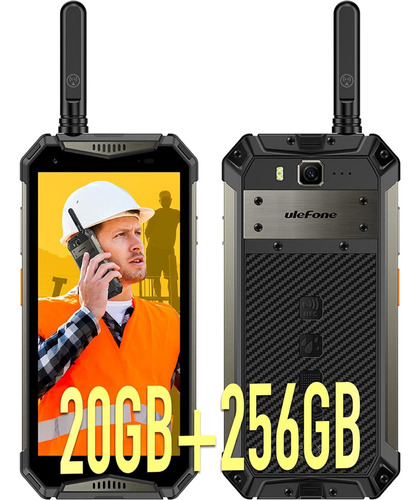 Ulefone Armor 20wt Rugged Smartphone Mtk G99 20gb+256gb+2tb