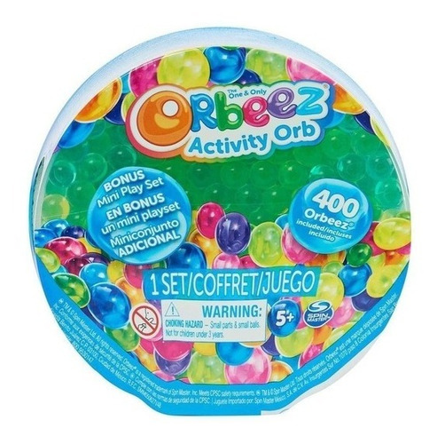 Orbeez Set Jgo 400 Bolitas Gel + Acc Sorpresa Int 48325