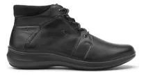 Comprar Botín Mujer Casual Flexi 25911 Piel Negro Agujetas Confort