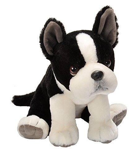 Wild Republic, Boston Terrier Felpa, Animal Relleno, Juguete