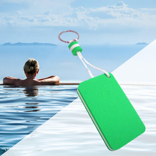 2 Llavero Flotante Llavero Rectangular Llavero Para Verde