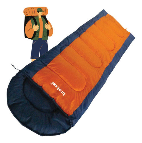 Bolsa De Dormir Camet 200 Camping Térmica Broksol