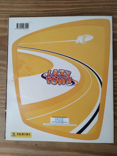 Álbum Lazy Town. Panini. Vacío Más Un Sobre (Usado)