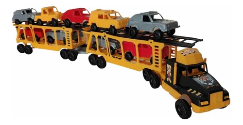 comprar Juguete Camion Trailer Doble Remolque Nodriza Camionetas