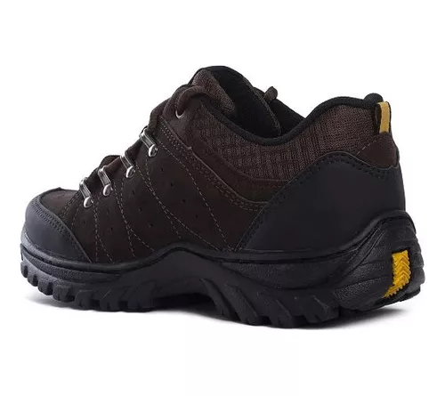 Zapatilla Trekking Soft 1000 Hombre Trabajo Reforzado Grip