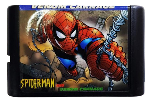 Cartucho Spiderman And Venom Maximum Carnage | 16 Bits  -mg-