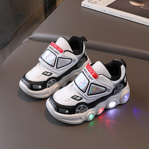 Zapatos Para Niños Con Luces Estilo Dibujos Animados