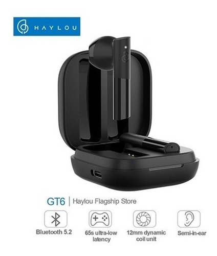 Imagen 4 de 9 de Auriculares Inalámbrico Haylou Gt6 Bluetooth 5.2 In-ea