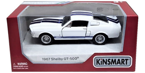 Shelby Gt-500 1967 - 1/32 Bl Kinsmart-