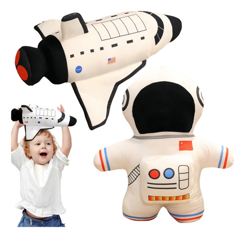 2 Juguetes Educativos De Felpa Suave For Astronautas De 40