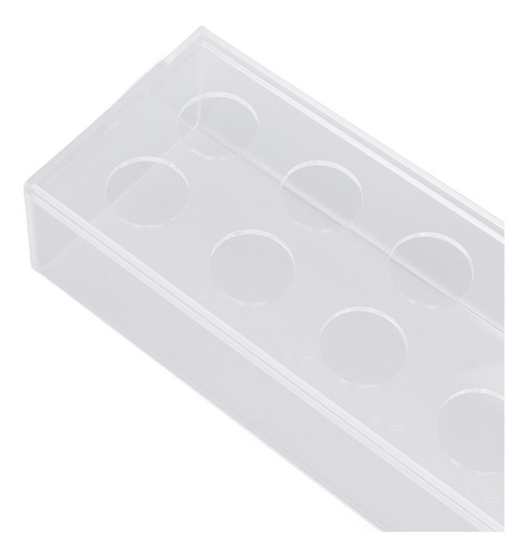 Jarrón De Flores De Acrílico Rectangular Transparente, Centr