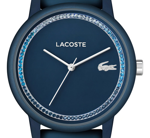 Relógio Lacoste Feminino Borracha Azul 2001290