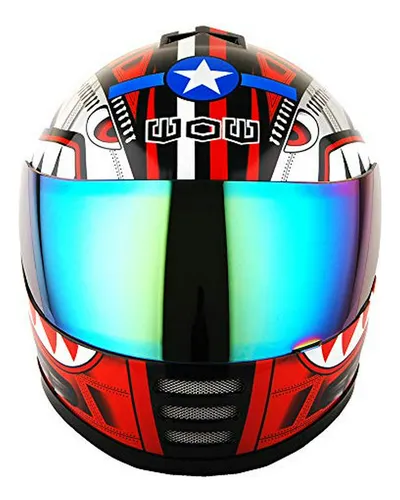 Casco De Moto Integral Para Niños Y Jóvenes: Hkyb15