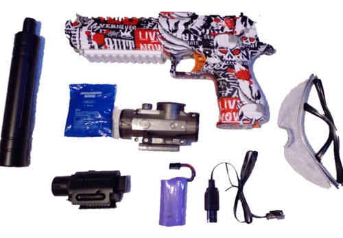 Juguete Pistola De Hidrogel Automática