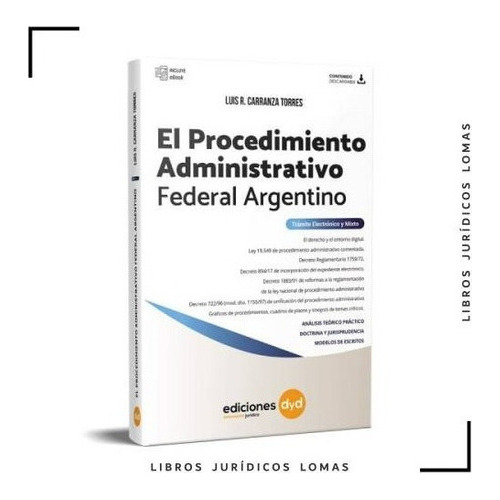 El Procedimiento Administrativo Federal Argentino, De Luis C