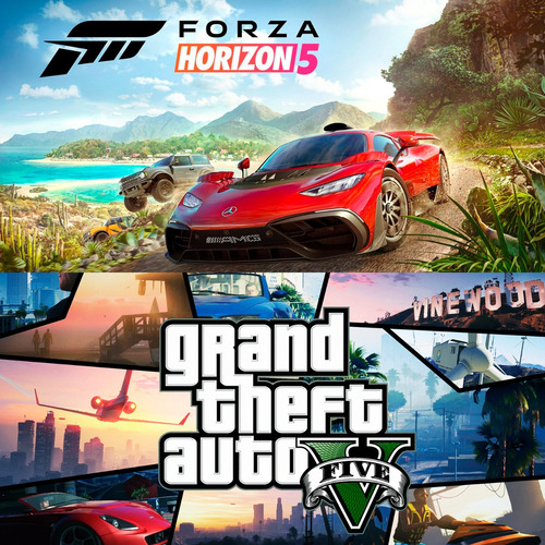 Gta 5 Offline + Forza Horizon 5 Pc Steam Digital