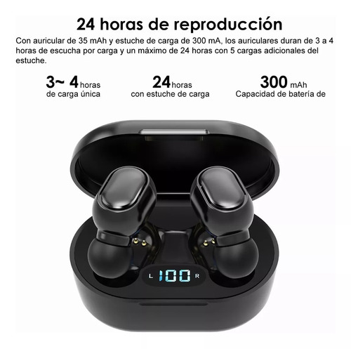 Audífonos Inalámbricos E7s Con Bluetooth Y Manos Libres