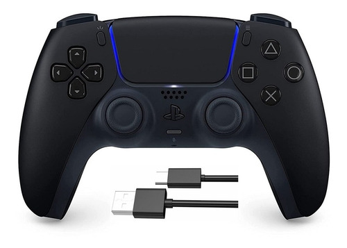 Control Ps5 Negro Midnight Black Original + Cable Usb