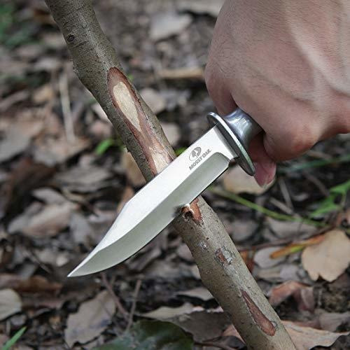 Cuchillo Bowie Mossy Oak De Hoja Fija Para Caza De 2 Piezas