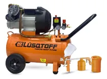 Comprar Compresor 50 Litros Lusqtoff 2 Piston + Kit De Aire 3.5 Hp