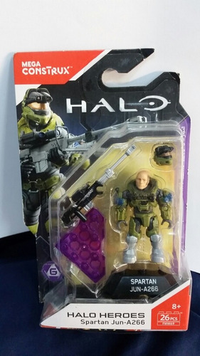 Halo Heroes Serie 6 Spartan Jun A266 Mega Construx