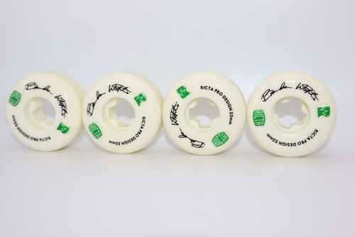 Ruedas Ricta Brandon Westgate Pro Nrg White 81b 52mm