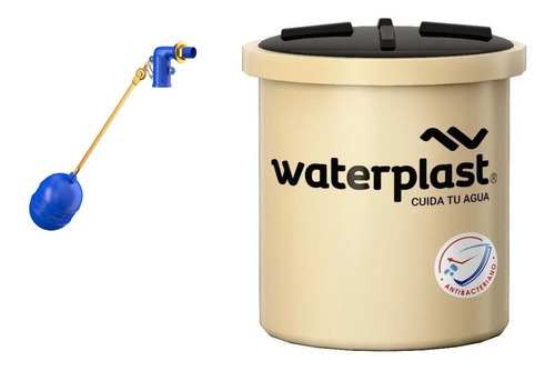 Kit Tanque 100 Lt Waterplast + Flotante 1/2