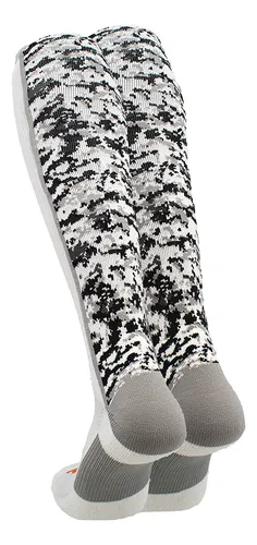 Tck Digital Camo Otc Calcetines (blanco, Pequeño).