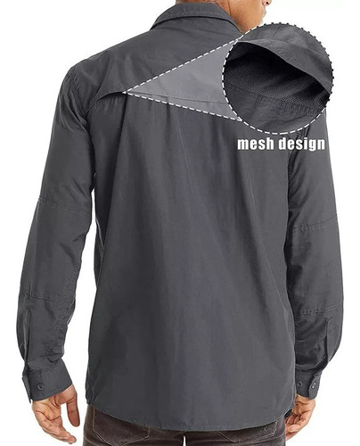 Camisas Masculinas Leve De Secagem Rápida Camisa Tática