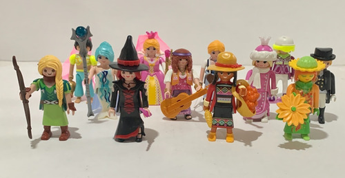 Playmobil 9147 Bruja, Sirena, Arquera Figures Serie 11 Niñas