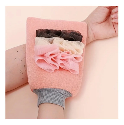 Guante Exfoliante Para Baño Limpieza Profunda Corporal