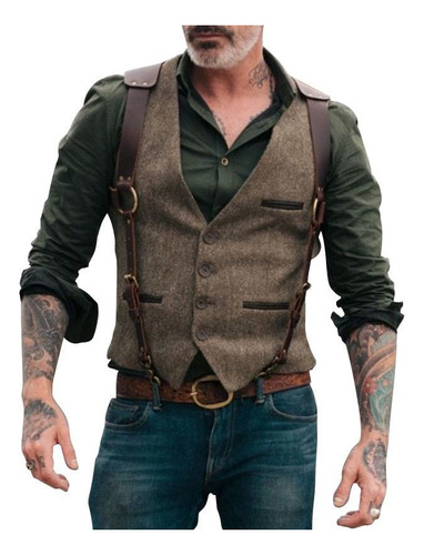 A) Casual Style Tank Top Vest Mens Mens