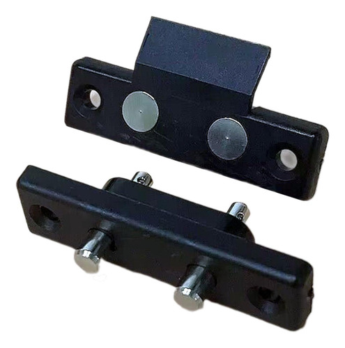 Conector De Corriente De Contactos De Negro 2 Terminales