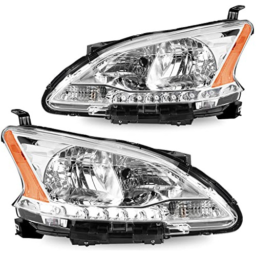 Luz Delantera Fit Para Nissan Sentra 2013-2015