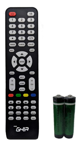 Control Para Ghia Smartv Modelo G50duhds8-q + Pilas