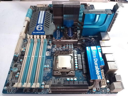 Placa 1366 Ga-x58a-ud9 Gigabyte + Proc Xeon 3.0ghz --- I5/i3 (Usado)