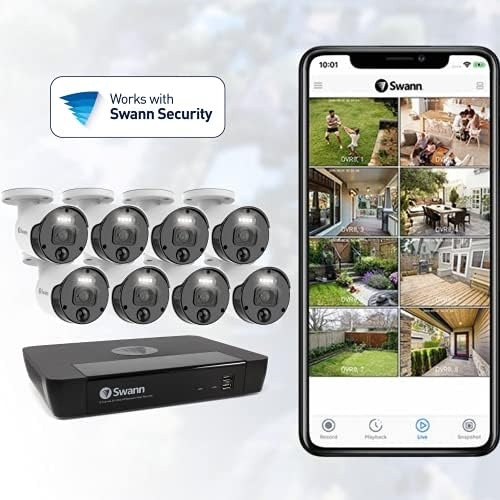 Swann 1080p Dome Enforcer Analog Cctv Camera - 1 Pack