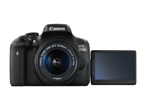 Câmera Canon Rebel T6i Profissional 18-55 Garantia E Nf Nova