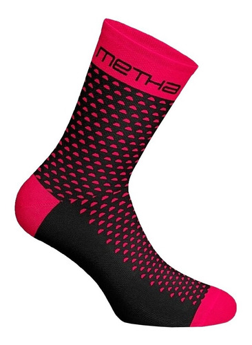Medias Deportivas Caña Alta Ciclismo Metha Unisex Colores