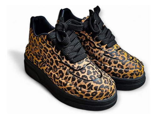 Zapatillas Aguost Con Plataforma Para Mujer - Ancho Estándar