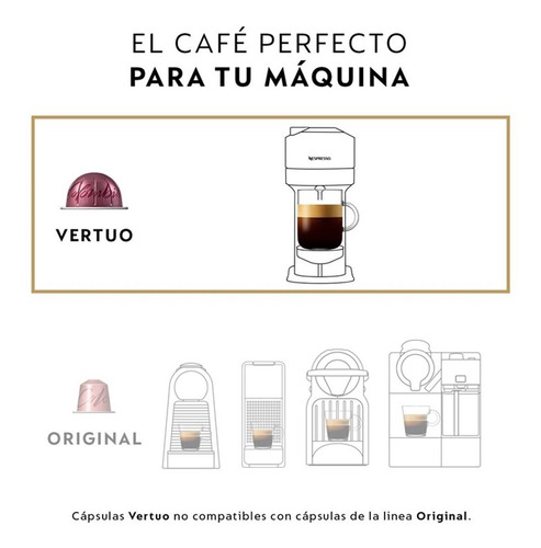 Cápsulas De Café Nespresso Vertuo Pack Barista Milky -80 Cáp