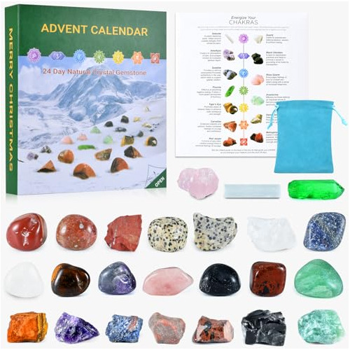 Calendario De Adviento 2023 De Cristales Y Piedras Cura...