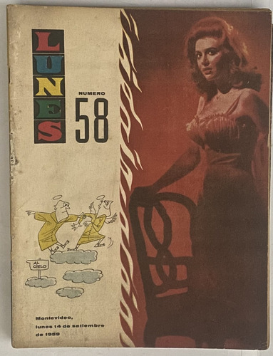 Lunes Nº 58 Revista De Humor Uruguayo 1959 Ex02