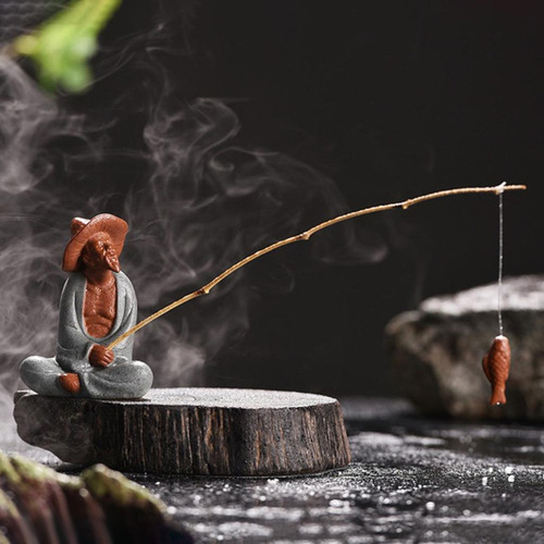 Para Té Chino Estatuilla Para Mascotas Bandeja De Arena