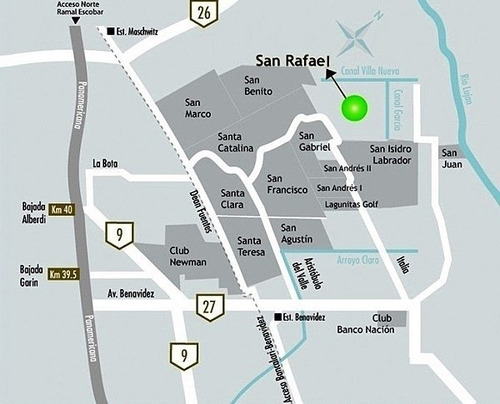 Imagen 11 de 11 de Terreno Lote En Venta En San Rafael, Villanueva, Tigre