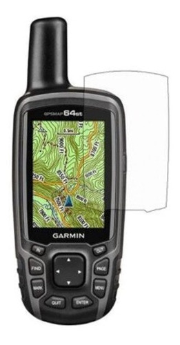 Imagen 7 de 8 de Funda Silicón Y Película De Pantalla Garmin Gpsmap 62 64