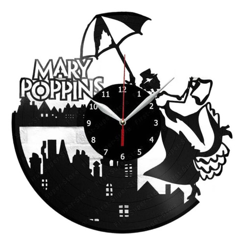 Reloj Corte Laser 2582 Mary Poppins Londres