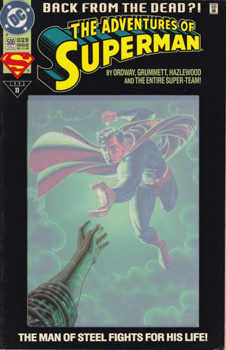 Cómic Adventures Of Superman 500 Early June 1993 Inglés