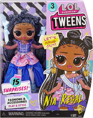 Lol Suprise Nia Regal Tweens Serie 3 584049